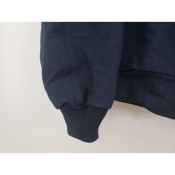 Y2K Carhartt J131 Bomber Jacket Mens Size 2XL Hoodie Utility Workwear USA - Picture 3 of 8